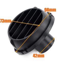 Air Vent Ducting Y T L Flat Piece Elbow Pipe Outlet Exhaust Joiner Connector For Webasto Eberspaecher Diesel Parking Heater
