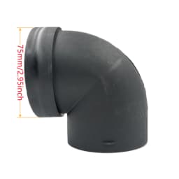 Air Vent Ducting Y T L Flat Piece Elbow Pipe Outlet Exhaust Joiner Connector For Webasto Eberspaecher Diesel Parking Heater