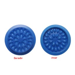 100Pcs Disposable Eyelash Glue Pallet Eyelash Extension Glue Pads Stand Eyelash Plastic Transparent Glue Holder Glue Gasket