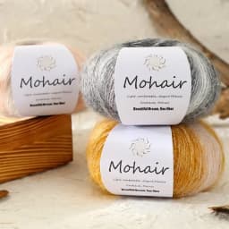 Gradient Mohair Soft Cotton Yarn DIY Crochet Hand Knitting Yarn Segment Dyed Wool Yarn For Baby Sweater Hat Scarf