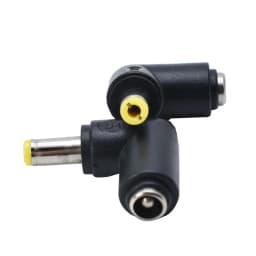1/2/5PCS DC Power Converter Plug 5.5x2.5mm Female Turn to 90 Degree 5.5x2.5mm Male Adapter Connector