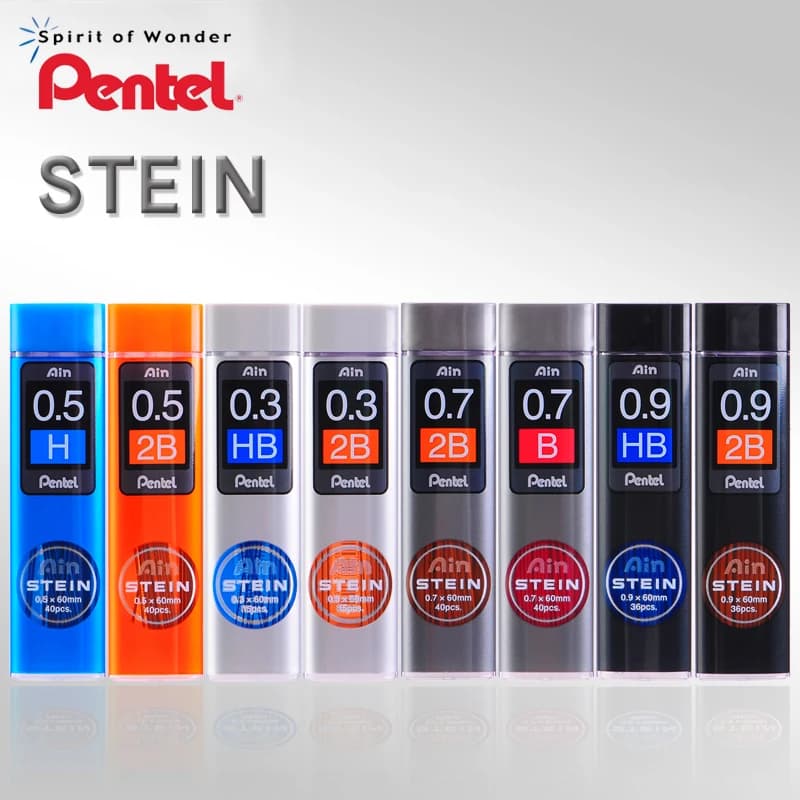 1pcs Pentel C275 STEIN Anti-break Lead Manga Mechanical Pencil for Student-specific Sketch Drawing 0.2/0.3/0.5/0.7/0.9mm