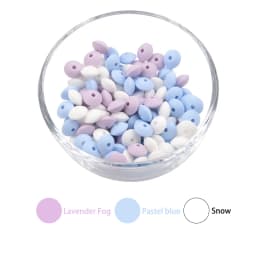 LOFCA 100pcs/lot Silicone Lentil 12mm Silicone Beads Spacer Jewelry Making Bulk DIY Necklace Bracelets Accessories For jewelry