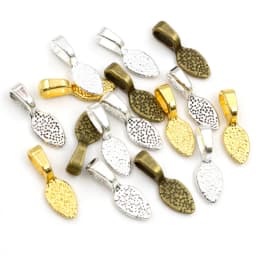 15x5mm 21x7mm 40pcs Antique/Bronze/Bright Silver Colors Plated Bail Connectors Handmade Charms Pendant:DIY for bracelet necklace