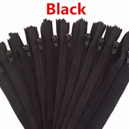 10pcs 3# 10 cm/15cm/18cm/20cm/25cm/30cm/35cm/40cm/50cm/55cm/60cm Nylon Coil Zippers Tailor Sewer Craft Crafter's (20 colors)