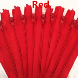 10pcs 3# 10 cm/15cm/18cm/20cm/25cm/30cm/35cm/40cm/50cm/55cm/60cm Nylon Coil Zippers Tailor Sewer Craft Crafter's (20 colors)