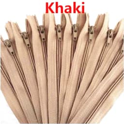 10pcs 3# 10 cm/15cm/18cm/20cm/25cm/30cm/35cm/40cm/50cm/55cm/60cm Nylon Coil Zippers Tailor Sewer Craft Crafter's (20 colors)