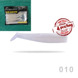 Hunthouse Fishing Soft Barret Minnow Lure 100mm Body T-Tail Silicone Bait Easy Shiner For Bass Pike Tackle Gear Leurre Souple