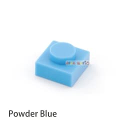 300pcs DIY Building Blocks Thin Figures Bricks 1x1 Dots 25Color Educational Creative Size Compatible With 3024 Toys for Children