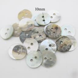 NBNNKG Nature Sea Shell Made Shirt Buttons 30Pcs Multisizes Sewing Garment Fit DIY Craft Ornament Seashell Botoes