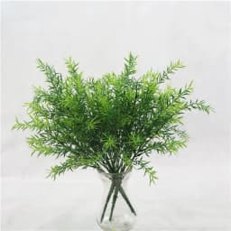 YO CHO Artificial Plastic Plants for Home Garden Decoration Fern Grass Wedding Wall Outdoor Decor Green Leaf Artificial Flowers