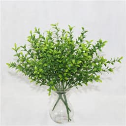 YO CHO Artificial Plastic Plants for Home Garden Decoration Fern Grass Wedding Wall Outdoor Decor Green Leaf Artificial Flowers