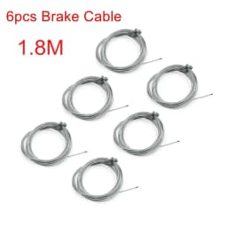 X Autohaux Universal 1.8m Length Metal Clutch Line Cable Wire Brake Accelerator Cable Wire for Motorcycle Scooter Accessories