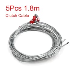 X Autohaux Universal 1.8m Length Metal Clutch Line Cable Wire Brake Accelerator Cable Wire for Motorcycle Scooter Accessories