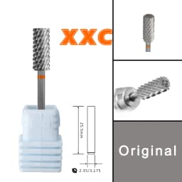 RolinStar 5.35 Small Barrel Silver Steel Carbide Nail Drill Bits Milling Cutter German Accessories