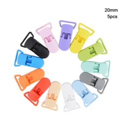 LOFCA Colorful Nylon Cord Baby Teether Pacifier Clip Accessories DIY For Teething Necklace Jewelry Pendant Making