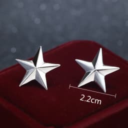 Little Star Brooch Badge Men's and Women's Blouses Five Pointed Metal Lapel Pin Stars Shirt Collar Pins and Brooches Accessories