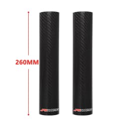 Motorcycle 140-260MM Carbon Fiber Adjustable Front Fork Shock Guard Protector For YAMAHA KTM HONDA On/Off Road Pit Dirt Bike