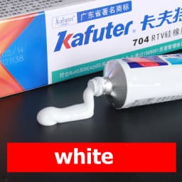 Kafuter 45g Silicone Industrial Adhesive K-704 705 704B RTV Silicone Rubber White Balck Transparent Glue