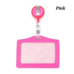 Unisex Work Card Holders With Lanyard PU Bank Card Name Credit Card Holders Card Bus ID Holders Identity Badge With Neck Strap
