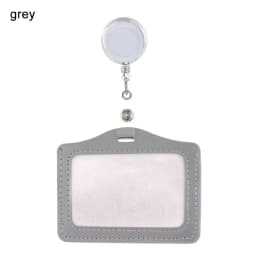 Unisex Work Card Holders With Lanyard PU Bank Card Name Credit Card Holders Card Bus ID Holders Identity Badge With Neck Strap