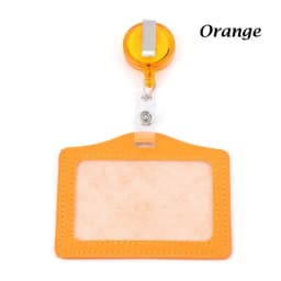 Unisex Work Card Holders With Lanyard PU Bank Card Name Credit Card Holders Card Bus ID Holders Identity Badge With Neck Strap