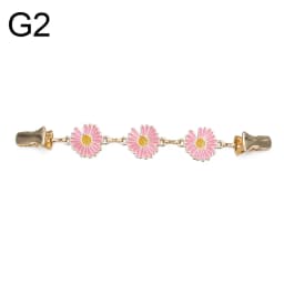 Retro Sweater Shawl Clasps Duck Mouth Clothing Pins Antique Flower Style Rhinestone Decoration Cardigans Connection Buckle Shirt
