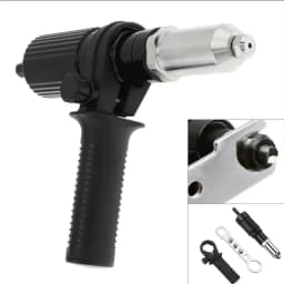 Professional Electric Rivet Nut Gun Machine Core Pull Accessories Cordless Riveting Gun Drill Adapter Insert Nut Tools