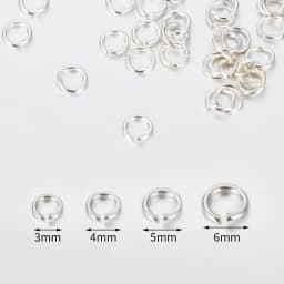 30-60pcs 925 Sterling Silver Open Jump Rings 3-6mm Split Ring Connectors for DIY Earrings Bracelet Jewelry Making Findings