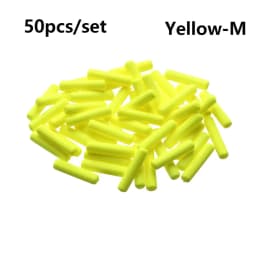 50 PCs/Bag Fishing Foam Floats Ball Oval Floats Beads Light Weight Indicator Fish Beans Fishing Floats Fishing Accessories
