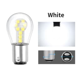 Red Amber White 1156 BA15S P21W LED 1157 BAY15D P21/5W LED Bulb R5W R10W Car Turn Signal Light S25 Auto Brake Light Lamps 12V
