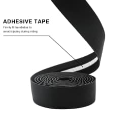 Bike Handlebar Tape Road Bicycle Anti-slip PU EVA Shock Absorption Anti-Vibration Handle Bar Tapes Soft Cycling Wrap End Plug