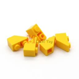 100pcs MOC Slope Inverted 45 2x1 3665 DIY Enlighten Block Bricks Compatible with Assembles Particles Toys for Children
