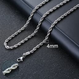 Vnox Cuban Chain Necklace for Men Women,Basic Punk Stainless Steel Curb Link Chain Chokers,Vintage Gold Color Solid Metal Collar