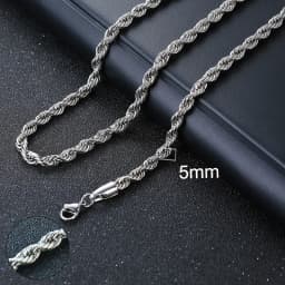 Vnox Cuban Chain Necklace for Men Women,Basic Punk Stainless Steel Curb Link Chain Chokers,Vintage Gold Color Solid Metal Collar
