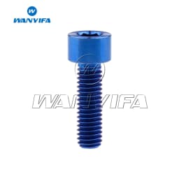 Wanyifa Titanium Bolt M5 X 10 12 16 18 20 23 25 30 35 40 45 50 55 60mm Screw for Bike MTB / Road Bicycle Seatpost Headset Brake