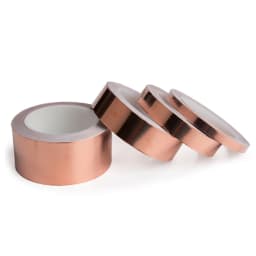 Single Sided Conductive Copper Foil Tape Mask Electromagnetic Shield Eliminate EMIAnti-static Repair Adhesive Tape