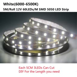 PIR Motion Sensor Stair LED Strip 12V SMD 5050 White / Warm White Lamp Tape Light 32 Ways Staircase Controller Step LED Ribbon