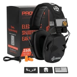 ZOHAN Ear Protection Electronic Hearing Protection Sparta Active Protector for Shooting Earmuffs NRR 23dB Noise Reduction