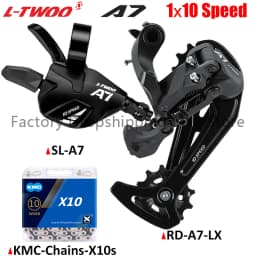 LTWOO A7 1x10 Speed MTB Groupset Shift Lever Rear Derailleur X10 Chain 11-42/46/50T Cassette 10V Derailleur Set