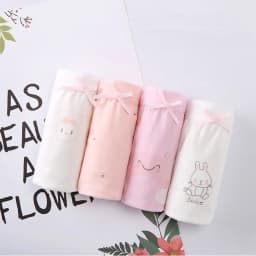 4 Pcs/Lot Girls Underwear Soft Cotton Panties Girls Teens Underpants Baby Girl Kids Children's Triangle Shorts 3-16 Years Old