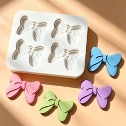 Bows Silicone Sugarcraft Mold Resin Tools Cupcake Baking Mould Fondant Cake Decorating Tools