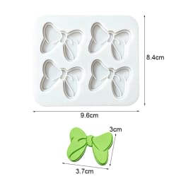 Bows Silicone Sugarcraft Mold Resin Tools Cupcake Baking Mould Fondant Cake Decorating Tools