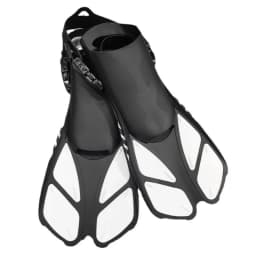 QYQ Frog Shoes Adult Fins with Adjustable Buckles Open Heels Designed for Snorkeling Scuba Diving
