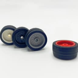 8PCS 18976 65192 Wheel 18mm D. x 12mm 18977 18978 Bricks Collections Bulk Modular GBC Toys For Technical MOC Building Blocks