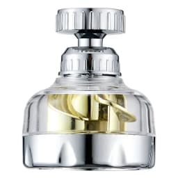 Kitchen Faucet Nozzle Adapter Bent Water Saving Tap Aerator Rotatable 360 Diffuser Swivel Head Bath Faucet Shower Bubbler