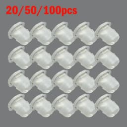 20pcs Auto Fastener Interior Trim Moulding Clip Retainer For BMW E38 E39 E90 E91 E92 51458161557 Nylon Clips Car Accessories