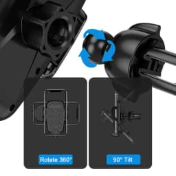 Car Air Vent Mount 17mm Ball Head for Magnetic Car Phone Holder Gravity Car Cellphone Support Stand Mount Car Charger Bracket