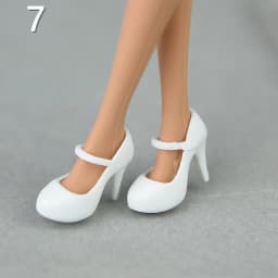 30cm doll shoes / white green red pink black High heel shoes for 1/6 blythe xinyi BJD BB licca doll / doll accessories