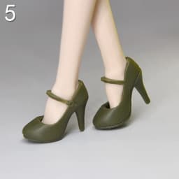 30cm doll shoes / white green red pink black High heel shoes for 1/6 blythe xinyi BJD BB licca doll / doll accessories